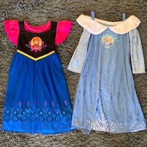 FROZEN theme Anna and Elsa pajamas 2T